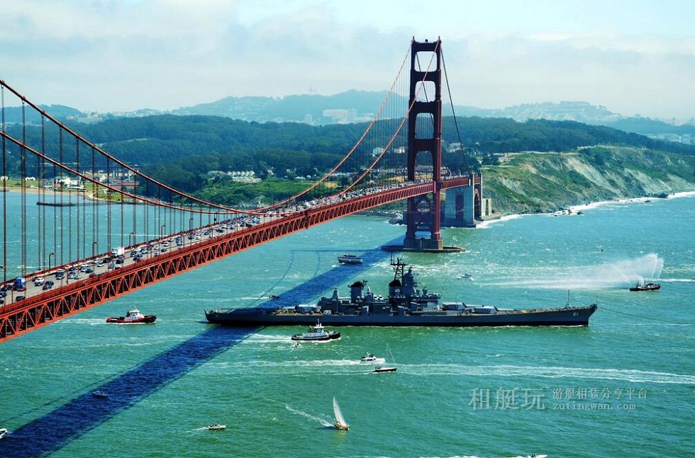 超艇算什么？60萬租下270米美國超級戰(zhàn)列艦“衣阿華”號