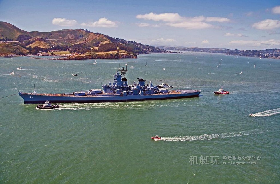 超艇算什么？60萬租下270米美國超級戰(zhàn)列艦“衣阿華”號
